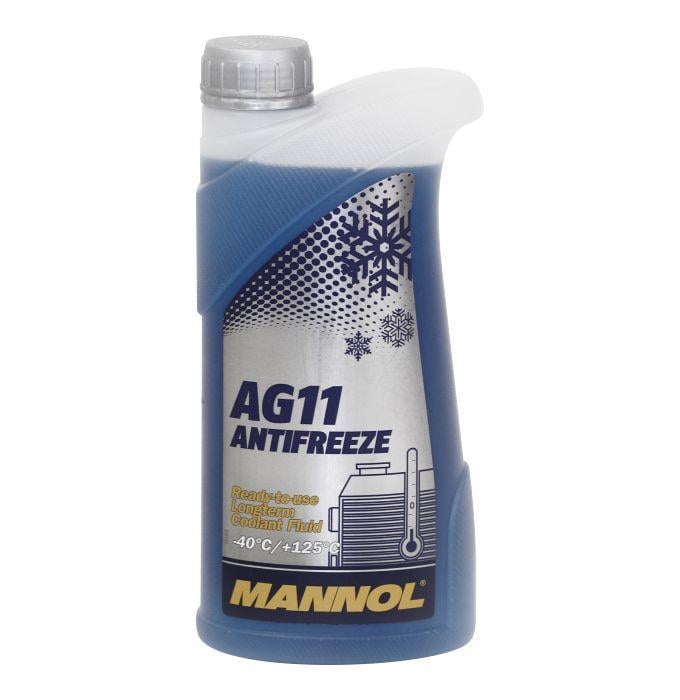 Mannol MN4011-1 Антифриз MANNOL Antifreeze Longterm 4011 AG11 синій, готовий до застосування -40C, 1 л MN40111: Купити в Україні - Добра ціна на EXIST.UA!