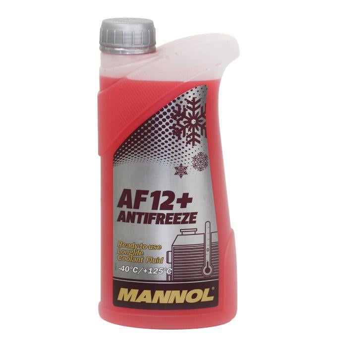 Mannol MN4012-1 Антифриз MANNOL Antifreeze Longlife 4012 AF12+ червоний, готовий до застосування -40C, 1 л MN40121: Купити в Україні - Добра ціна на EXIST.UA!