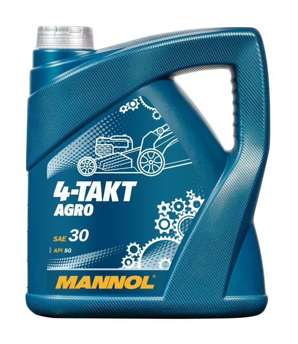 Mannol MN7203-4 Моторна олива MANNOL 7203 4-Takt Agro SAE 30 API SG, JASO MA/MA-2, 4 л MN72034: Купити в Україні - Добра ціна на EXIST.UA!