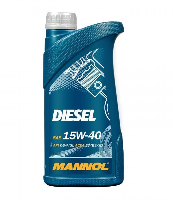 Mannol MN7402-1 Моторна олива MANNOL 7402 Diesel 15W-40 ACEA A3/B4, API CH-4/SL, 1 л MN74021: Купити в Україні - Добра ціна на EXIST.UA!