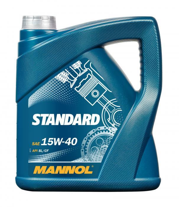 Mannol MN7403-4 Моторна олива Mannol 7403 Standard 15W-40, 4л MN74034: Купити в Україні - Добра ціна на EXIST.UA!
