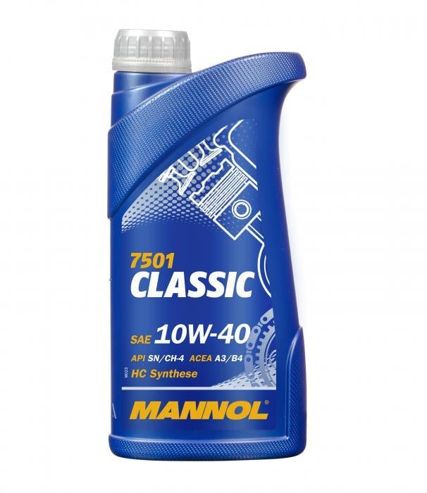 Mannol MN7501-1 Моторна олива Mannol 7501 Classic 10W-40, 1л MN75011: Купити в Україні - Добра ціна на EXIST.UA!