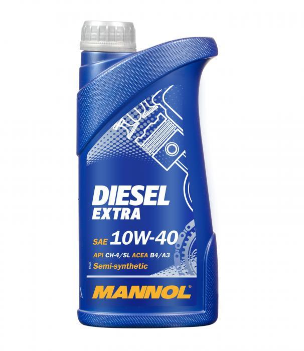 Mannol MN7504-1 Моторна олива Mannol 7504 Diesel Extra 10W-40, 1л MN75041: Купити в Україні - Добра ціна на EXIST.UA!