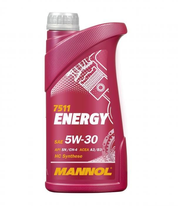 Mannol MN7511-1 Моторна олива Mannol 7511 Energy 5W-30, 1л MN75111: Купити в Україні - Добра ціна на EXIST.UA!