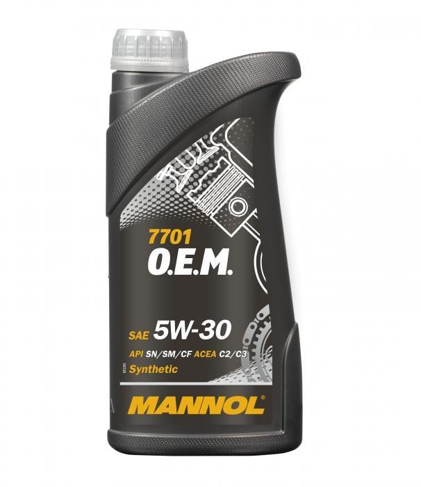 Mannol MN7701-1 Моторна олива Mannol 7701 O.E.M. 5W-30, 1л MN77011: Приваблива ціна - Купити в Україні на EXIST.UA!