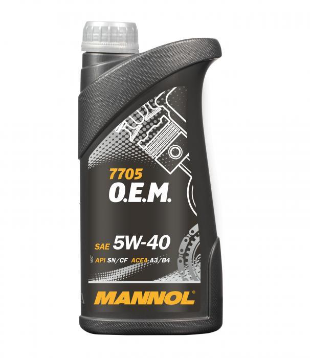 Mannol MN7705-1 Моторна олива Mannol 7705 O.E.M. for Renault Nissan 5W-40, 1л MN77051: Купити в Україні - Добра ціна на EXIST.UA!