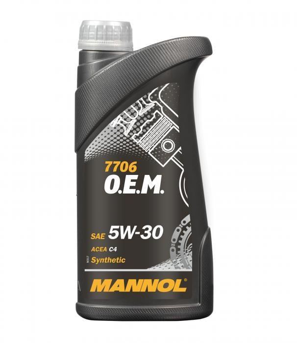 Mannol MN7706-1 Моторна олива Mannol 7706 O.E.M. 5W-30, 1л MN77061: Приваблива ціна - Купити в Україні на EXIST.UA!