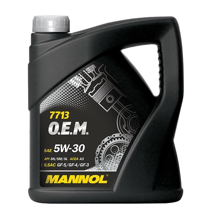Mannol MN7713-4 Моторна олива Mannol 7713 O.E.M. 5W-30, 4л MN77134: Купити в Україні - Добра ціна на EXIST.UA!
