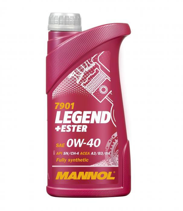 Mannol MN7901-1 Моторна олива Mannol 7901 Legend+Ester 0W-40, 1л MN79011: Купити в Україні - Добра ціна на EXIST.UA!