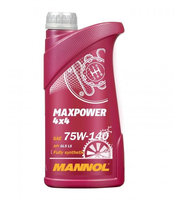 Mannol MN8102-1 Олива трансміссійна Mannol 8102 Maxpower 4x4 75W-140, 1л MN81021: Приваблива ціна - Купити в Україні на EXIST.UA!