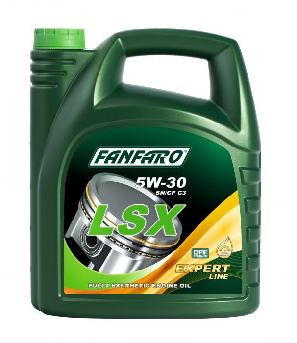 Моторна олива FanFaro LSX 5W-30, 5л Fanfaro FF6701-5