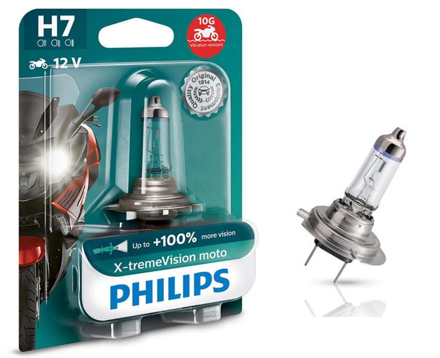 Philips 12972XVBW Лампа галогенна Philips X-Tremevision Moto +100% 12В H7 55Вт +100% 12972XVBW: Купити в Україні - Добра ціна на EXIST.UA!