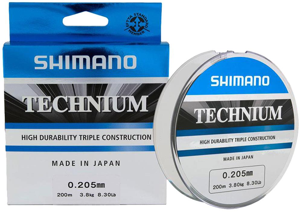 Shimano TEC20020 Волосінь Shimano Technium 200m 0.205mm 3.8kg TEC20020: Купити в Україні - Добра ціна на EXIST.UA!