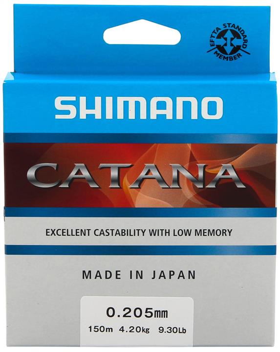 Shimano CATSPG15020 Волосінь Shimano Catana 150m 0.205mm 4.2kg CATSPG15020: Купити в Україні - Добра ціна на EXIST.UA!