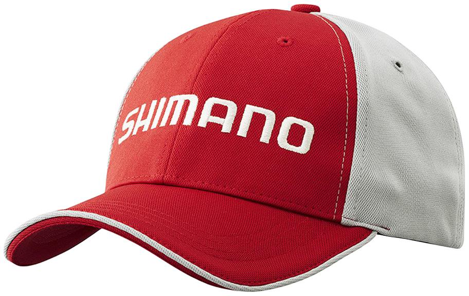 Shimano 59YCA041R5F Кепка Standard Cap red/grey 59YCA041R5F: Купити в Україні - Добра ціна на EXIST.UA!