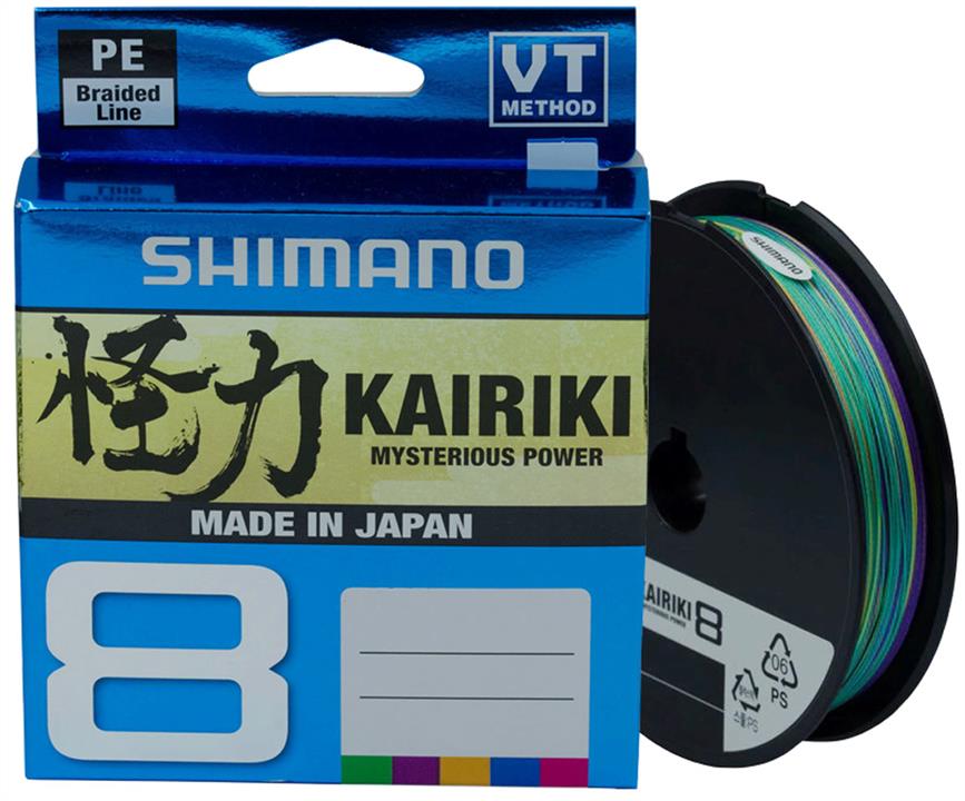 Shimano 59WPLA58R29 Шнур Shimano Kairiki 8 PE (Multi Color) 150m 0.315mm 33.5kg 59WPLA58R29: Купити в Україні - Добра ціна на EXIST.UA!