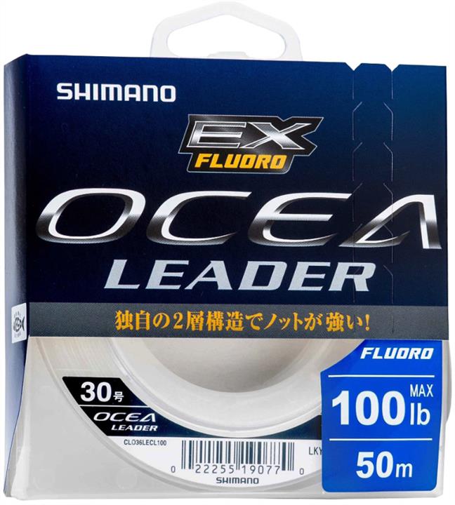 Shimano 59WCLO36L1Z Флюорокарбон Shimano Ocea Leader EX Fluoro 50m 0.974mm 100lb / 45.3kg 59WCLO36L1Z: Купити в Україні - Добра ціна на EXIST.UA!