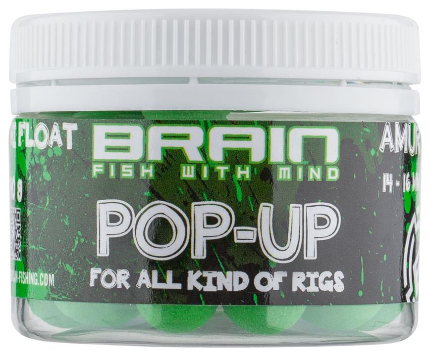 Brain 18580272 Бойл Brain Pop-Up Amur 40g, mix 14-16 mm 18580272: Купити в Україні - Добра ціна на EXIST.UA!