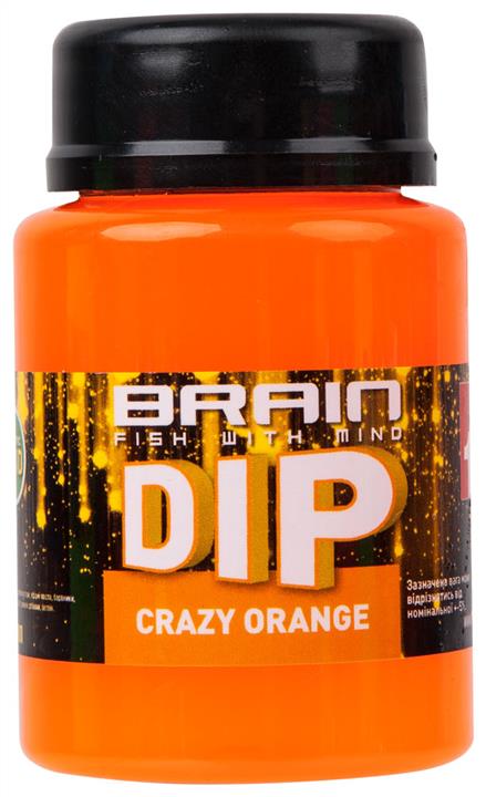 Brain 18580298 Дип для бойлов Brain F1 Crazy orange (апельсин) 100ml 18580298: Купити в Україні - Добра ціна на EXIST.UA!