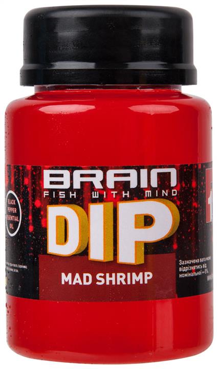 Brain 18580314 Дип для бойлов Brain F1 Mad Shrimp (креветка) 100ml 18580314: Купити в Україні - Добра ціна на EXIST.UA!