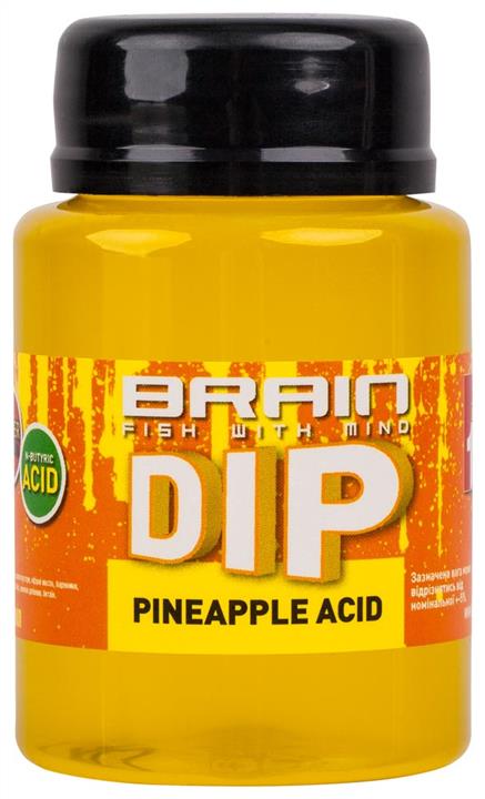 Brain 18580370 Дип для бойлов Brain F1 Pineapple (Ананас) 100ml 18580370: Купити в Україні - Добра ціна на EXIST.UA!