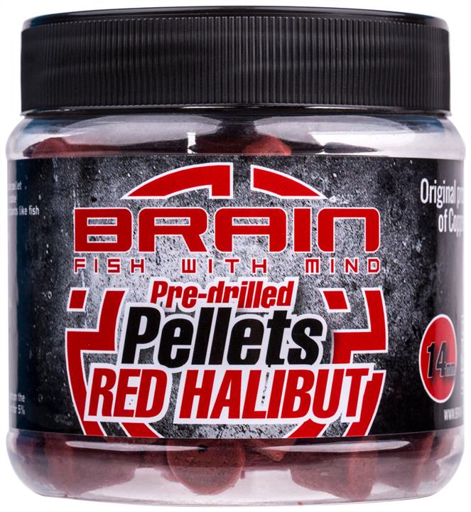 Brain 18583026 Пеллетс Brain Red Halibut Pre drilled 14mm 250g 18583026: Купити в Україні - Добра ціна на EXIST.UA!
