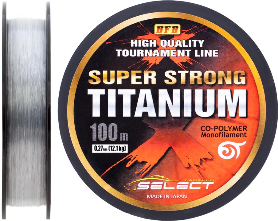 Select 18620010 Волосінь Select Titanium 0,27 steel, 12,1 kg 100m 18620010: Купити в Україні - Добра ціна на EXIST.UA!