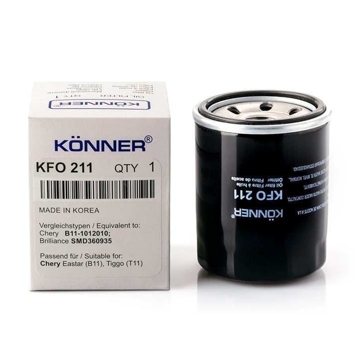 Könner KFO-211 Фільтр масляний KFO211: Купити в Україні - Добра ціна на EXIST.UA!