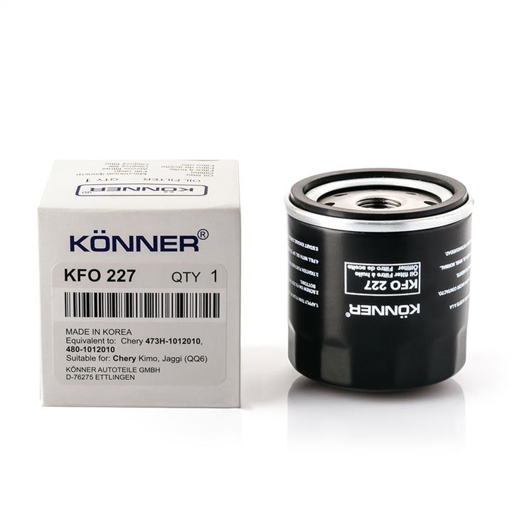 Könner KFO-227 Фільтр масляний KFO227: Купити в Україні - Добра ціна на EXIST.UA!