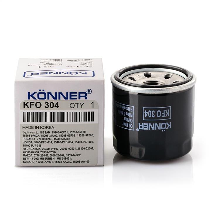 Könner KFO-304 Фільтр масляний KFO304: Купити в Україні - Добра ціна на EXIST.UA!