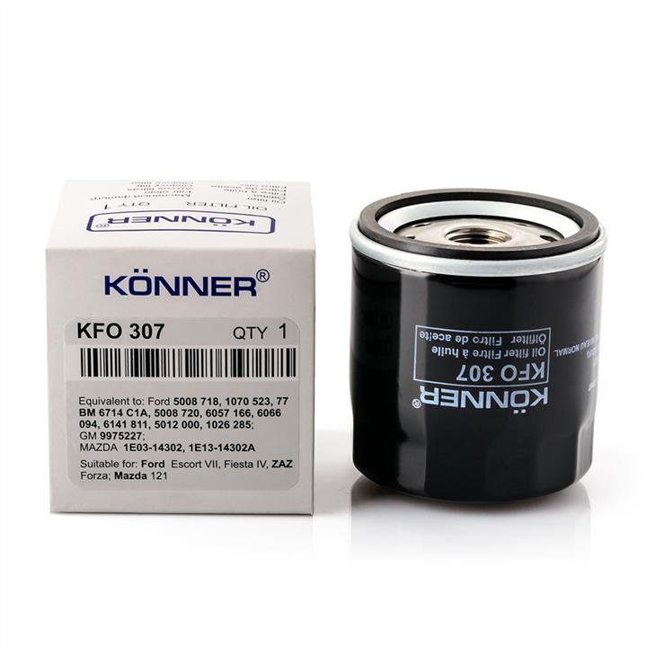 Könner KFO-307 Фільтр масляний KFO307: Купити в Україні - Добра ціна на EXIST.UA!