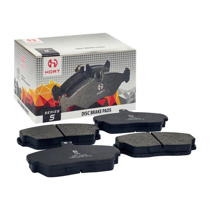 Hort HBP10302 Тормозные колодки дисковые, комплект HBP10302: Отличная цена - Купить в Украине на EXIST.UA! HBP10302 Hort Тормозные колодки дисковые, комплект