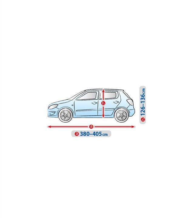 Чохол-тент для автомобіля &quot;Basic Garage&quot; розмір M2, Hatchback Kegel-Blazusiak 5-3955-241-3021