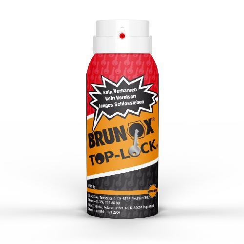 BR010TOPLOCK Brunox Brunox Top Lock смазка для замков спрей 100ml