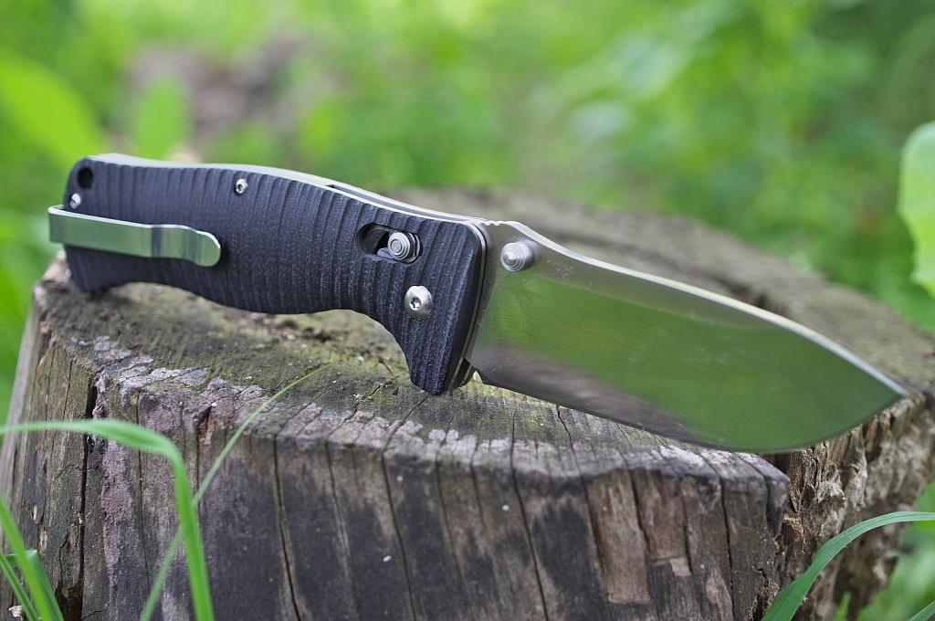 Нож складной Ganzo G720-B черный Ganzo G720-B