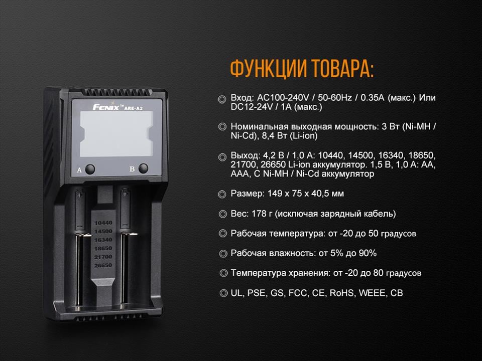 Купити Fenix ARE-A2 за низькою ціною в Україні!