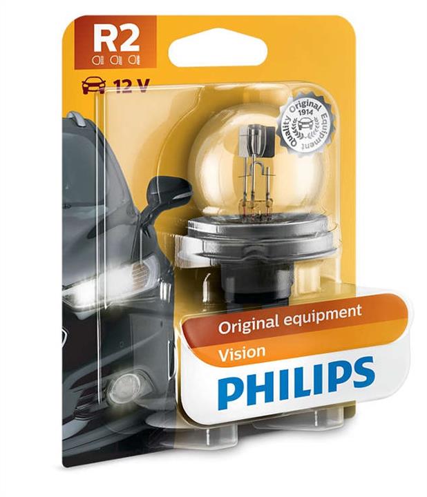 Philips 12620B1 Лампа галогенна Philips Standard 12В R2 45/40Вт 12620B1: Приваблива ціна - Купити в Україні на EXIST.UA!