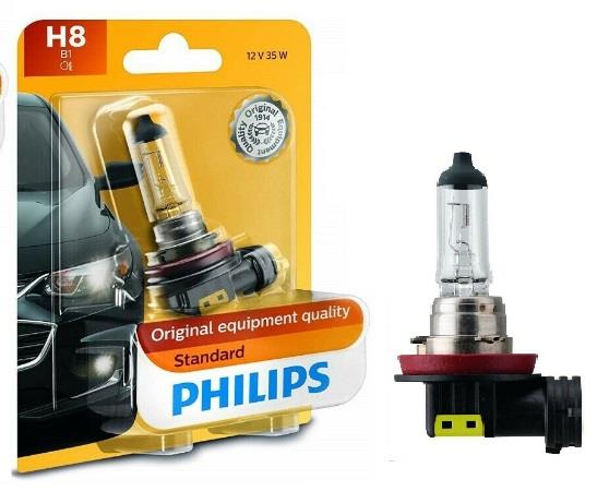 Лампа галогенна Philips Standard 12В H8 35Вт Philips 12360B1