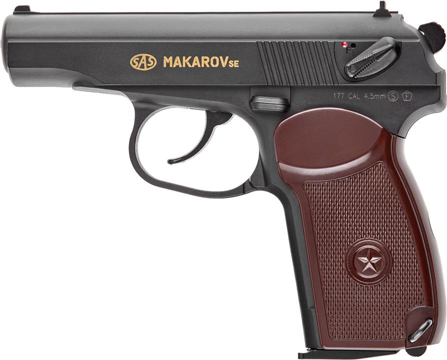 SAS (Sport Air Shooting) IBKCMD440AZB Пістолет пневматичний SAS Макаров SE ПМ (4,5мм) IBKCMD440AZB: Приваблива ціна - Купити в Україні на EXIST.UA!