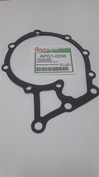APG APG1-0006 Прокладка насосу охолоджувальної рідини APG10006: Купити в Україні - Добра ціна на EXIST.UA!