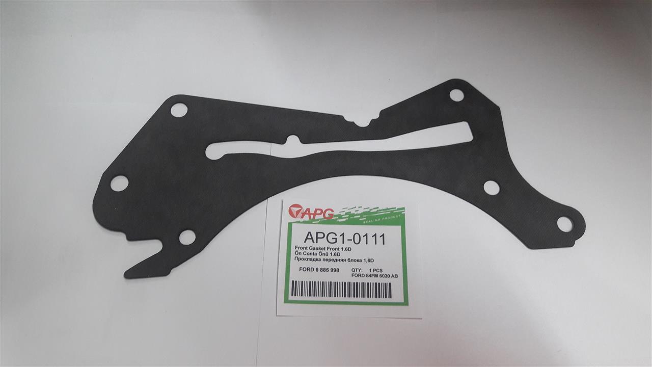 APG APG1-0111 Прокладка передньої кришки двигуна APG10111: Купити в Україні - Добра ціна на EXIST.UA!