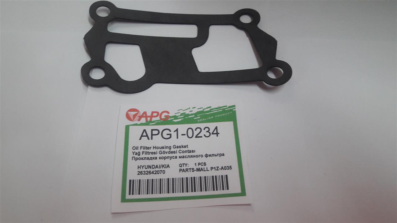 APG APG1-0234 Прокладка корпусу фільтра масляного APG10234: Купити в Україні - Добра ціна на EXIST.UA!