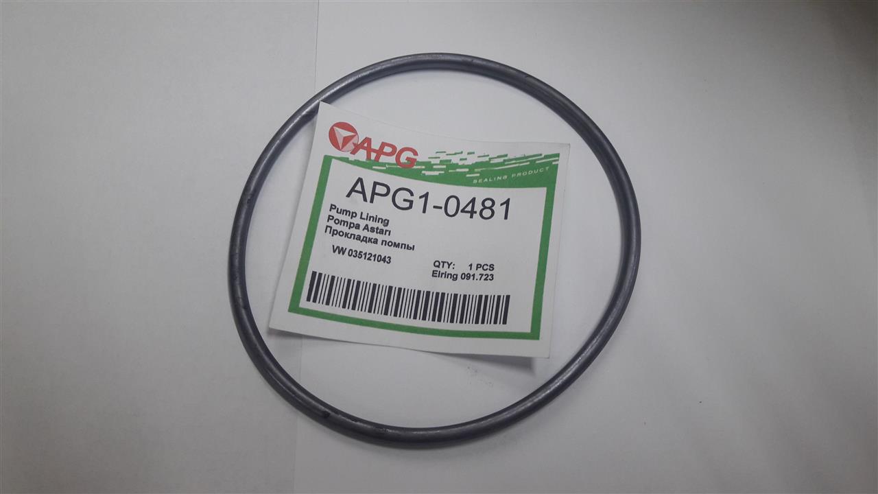 APG APG1-0481 Прокладка насосу охолоджувальної рідини APG10481: Купити в Україні - Добра ціна на EXIST.UA!