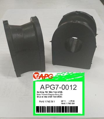 APG APG7-0012 Втулка стабілізатора переднього APG70012: Купити в Україні - Добра ціна на EXIST.UA!