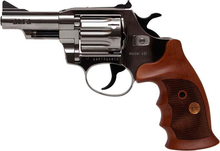 ALFA 144943/9 Револьвер флобера Alfa mod. 431 нікель/дерево 1449439: Купити в Україні - Добра ціна на EXIST.UA!