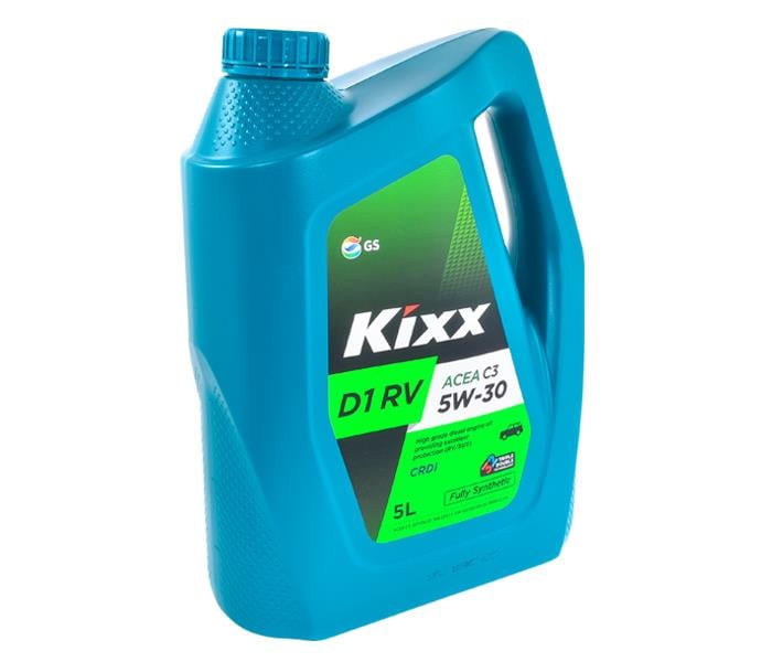 Kixx GS1131216 Моторна олива KIXX D1 RV 5W-30, 5л GS1131216: Купити в Україні - Добра ціна на EXIST.UA!