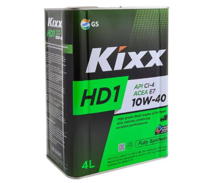 Kixx GS1141174 Олива моторна КІХХ HD1 CI-4/SL 10W-40, 4 л GS1141174: Купити в Україні - Добра ціна на EXIST.UA!