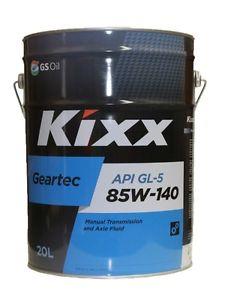 Kixx GS117070 Олива трансміссійна КІХХ GEARTEC GL-5 85W-140, 20 л GS117070: Купити в Україні - Добра ціна на EXIST.UA!