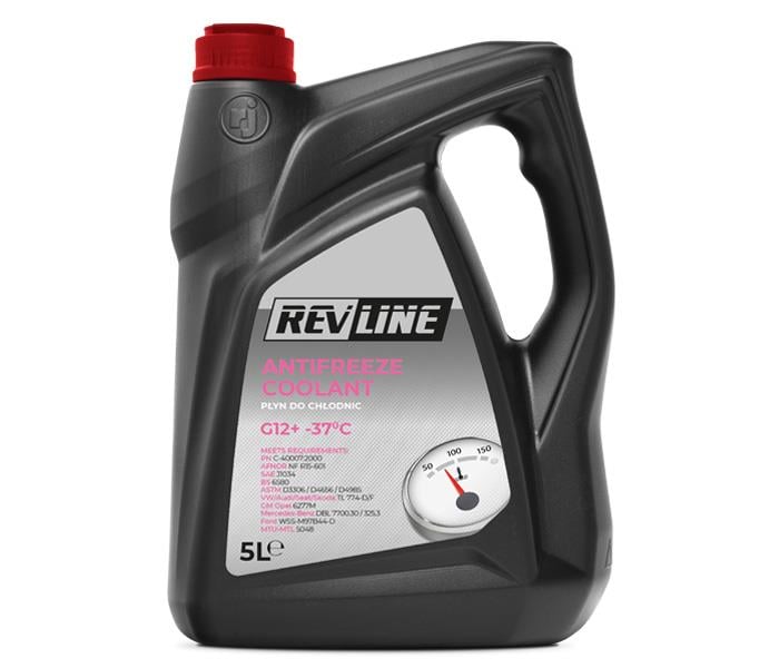 Revline RV1241585 Антифриз Revline G12+, -37°C, 5 л RV1241585: Приваблива ціна - Купити в Україні на EXIST.UA!