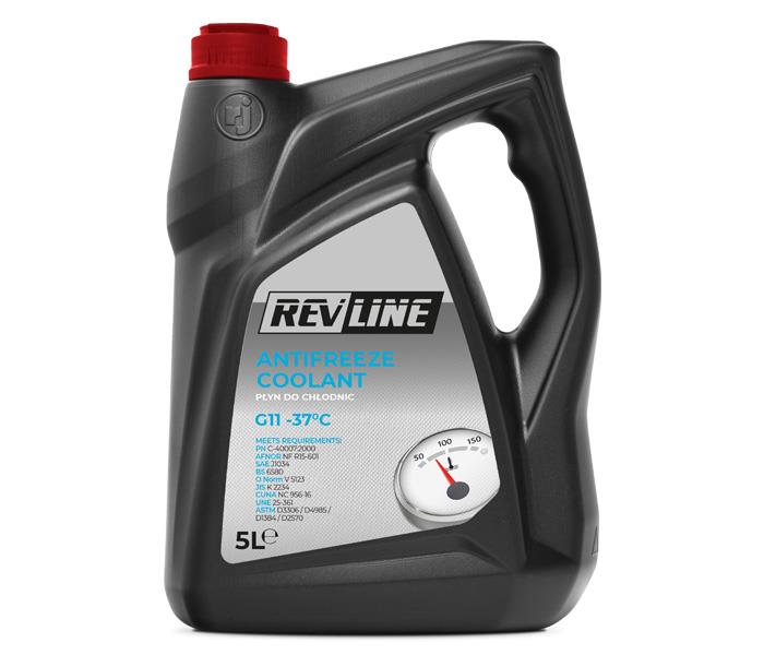 Revline RV1241588 Антифриз Revline G11, -37°C, 5 л RV1241588: Купити в Україні - Добра ціна на EXIST.UA!